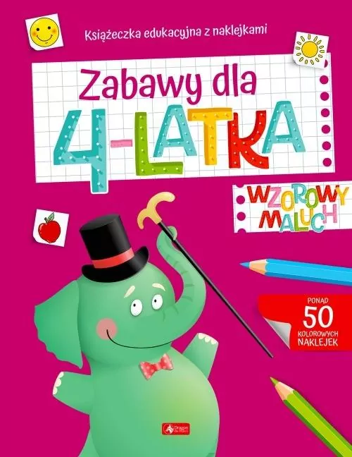 Wzorowy maluch. Zabawy dla 4-latka - tantis.pl