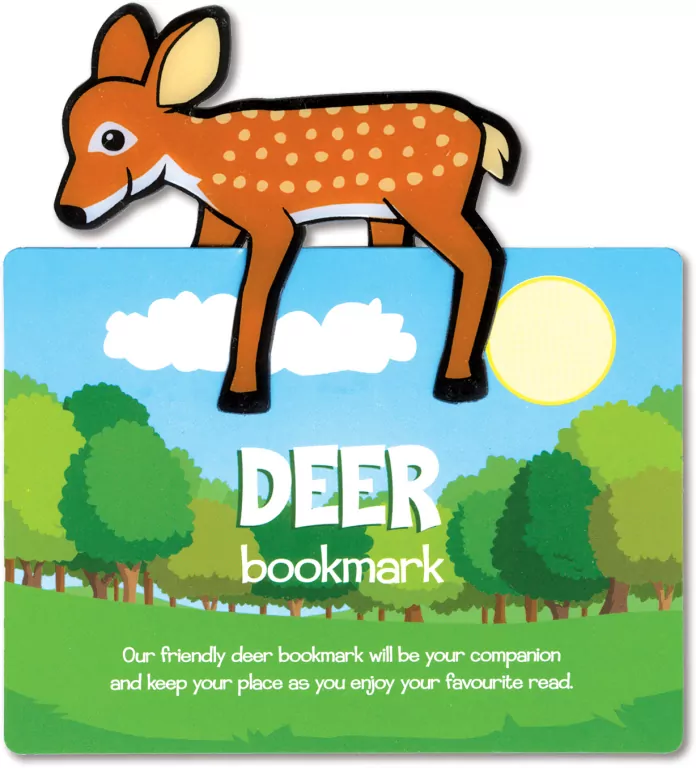 Zwierzęca zakładka do książki - Deer - Jeleń - tantis.pl