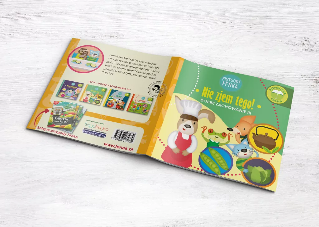 Nie zjem tego. Dobre zachowanie III. Przygody Fenka - tantis.pl