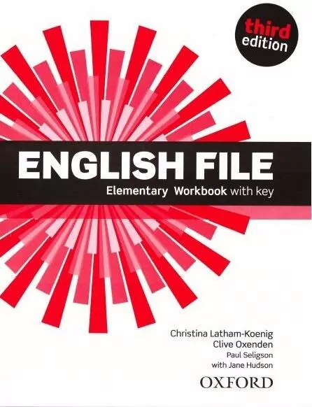 OXFORD. English File 3E Elementary WB With Key - tantis.pl