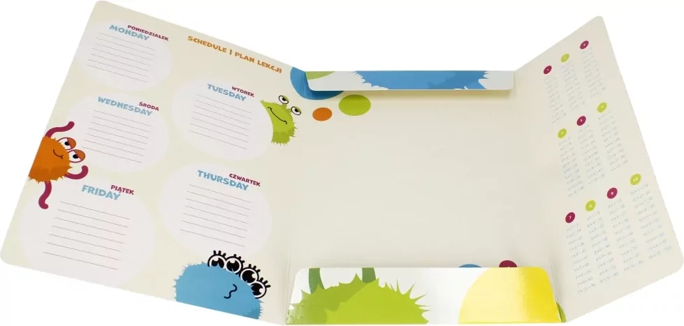 Teczka z gumką A4 Monsters - tantis.pl