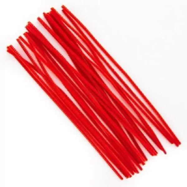 DpCraft. Druciki kreatywne czerwone, 30cm - tantis.pl