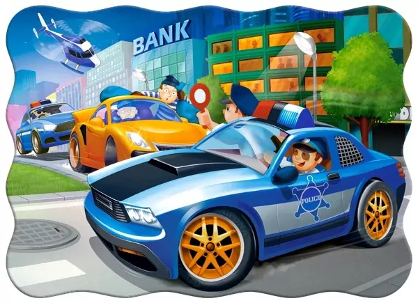 Puzzle 30. Police Chase - tantis.pl