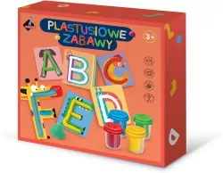 Plastusiowe zabawy - literki. Genialny dzieciak