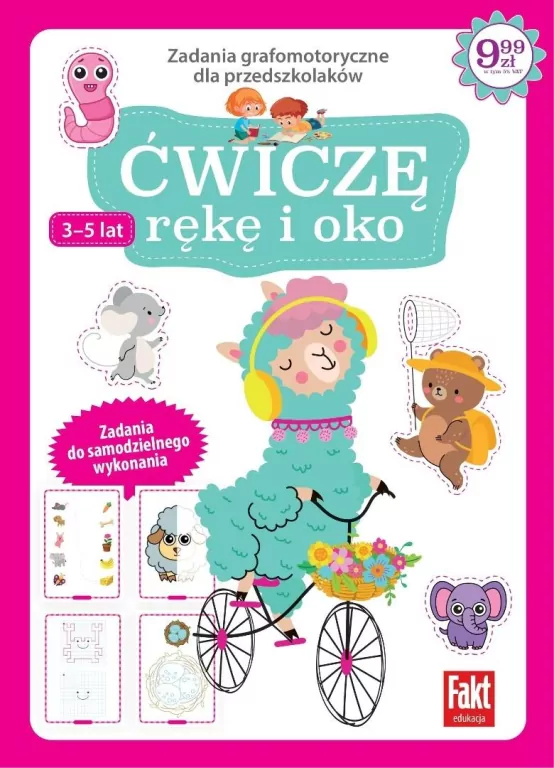 Ćwiczę rękę i oko. Zadania grafomotoryczne... - tantis.pl