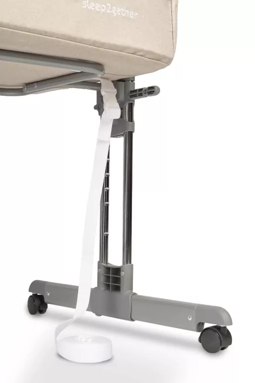 Caretero Łóżeczko Sleep2gether dostawne beżowe - tantis.pl