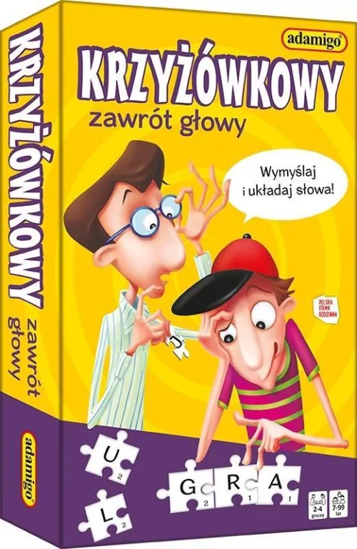 Układanka. Krzyżówkowy zawrót głowy - tantis.pl