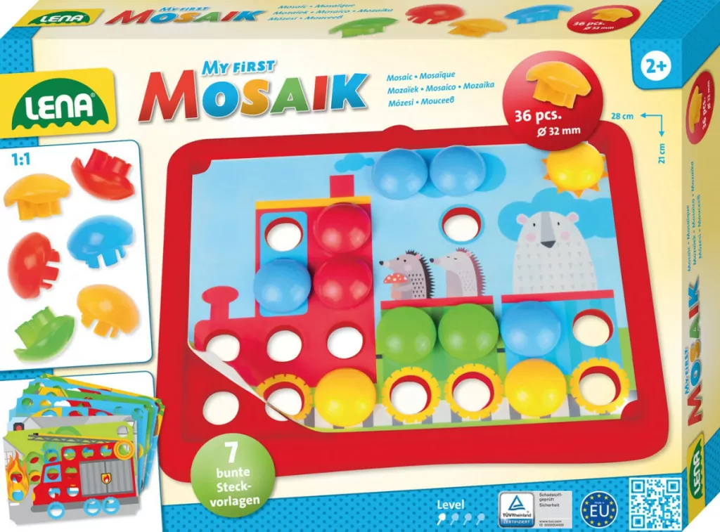 Moja pierwsza mozaika Pojazdy - tantis.pl