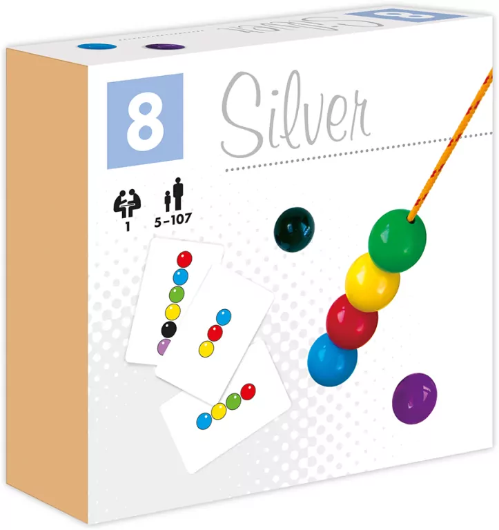 Kule na sznurku Silver ALEX - tantis.pl