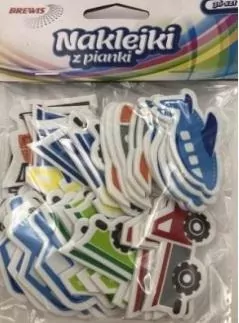 Naklejki z pianki. Transport - tantis.pl