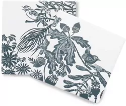 Kate Heiss Podkładki pod kubek granatowe