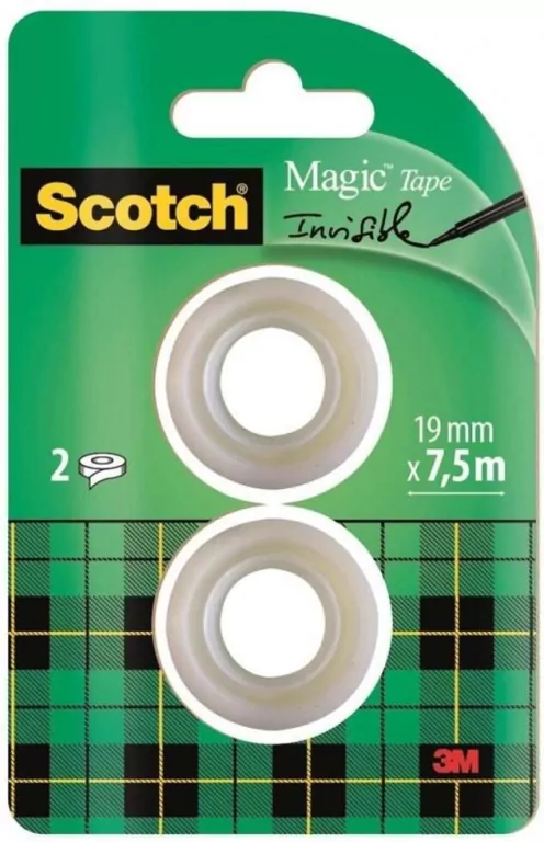 Taśma biurowa Scotch Magic 19mm - tantis.pl