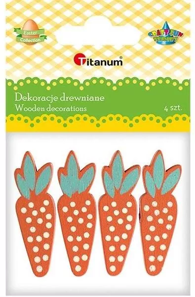 Drewniane marchewki - tantis.pl