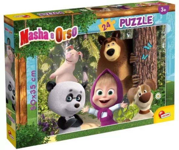 Puzzle Plus 24 Masza i Niedźwiedź 2 - tantis.pl