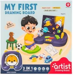 Tablica magnetyczna z akcesoriami 3w1 Kosmos 399168