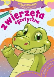 Zwierzęta egzotyczne. Maluszkowe malowanie