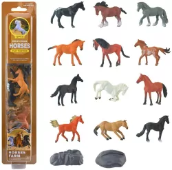 Zestaw koni 12 sztuk