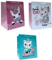 Torebka prezentowa dziewczęca 40x56x20 cm szerokie dno - tantis.pl