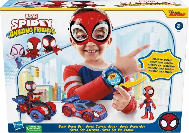 *****SPD Spidey Amazing 2xpojazd+figurka F6691 /6 - tantis.pl