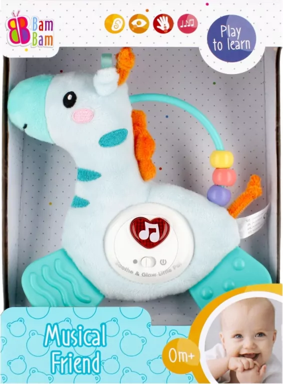 Muzyczna Żyrafka gryzak. Bam Bam - tantis.pl