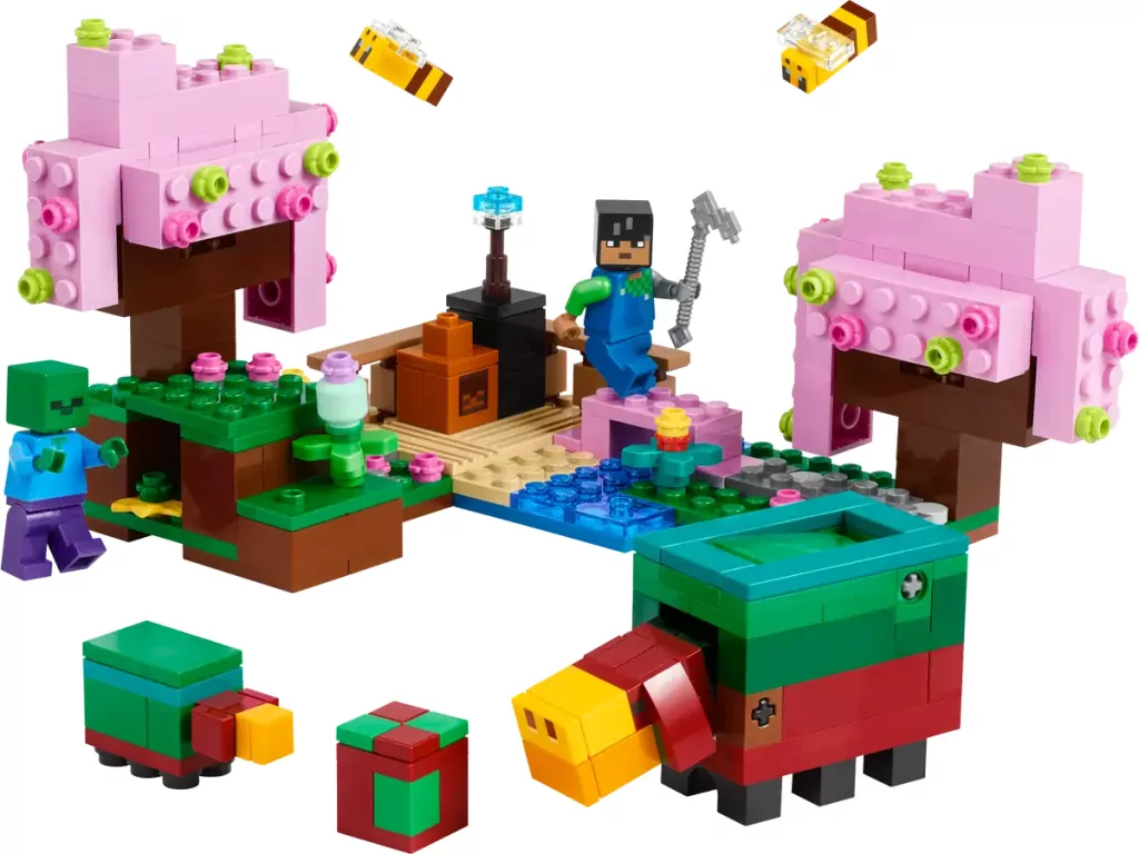 LEGO® Minecraft. Wiśniowy ogród. 21260 - tantis.pl