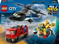 LEGO® Zestaw z helikopterem, wozem strażackim i łodzią podwodną 60462 - tantis.pl