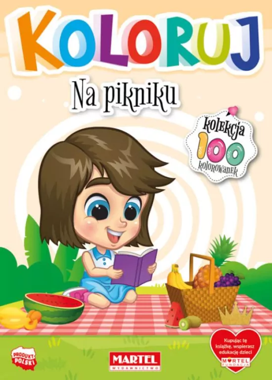 Na pikniku. Koloruj - tantis.pl