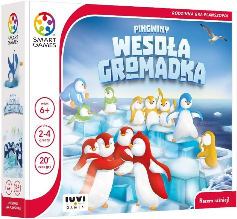 Wesoła Gromadka. Pingwiny. Smart Games - tantis.pl