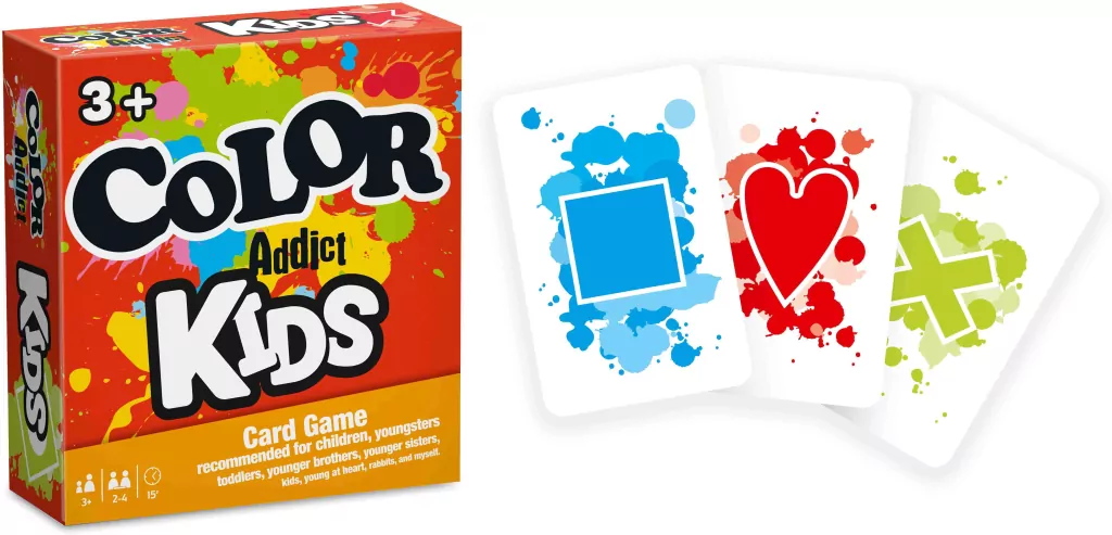 Color Addict Kids Gra karciana Cartamundi - tantis.pl