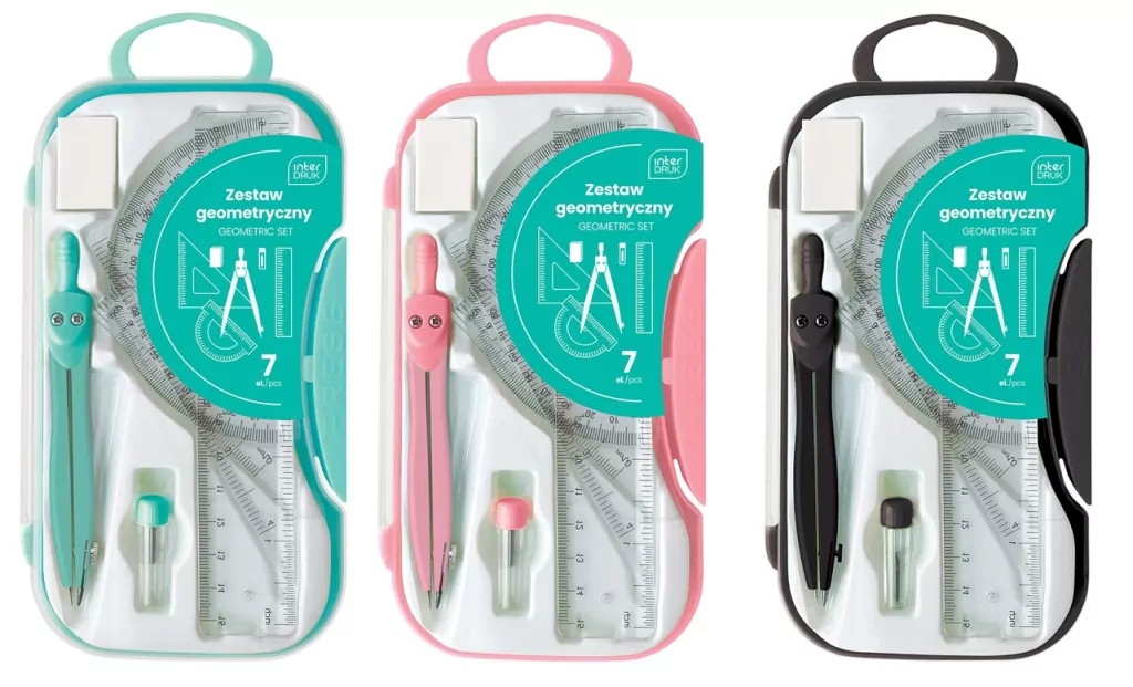 Wyprawka szkolna Interdruk 24 elementy - gotowy zestaw dla dziewczynki klasa 4–8 - tantis.pl