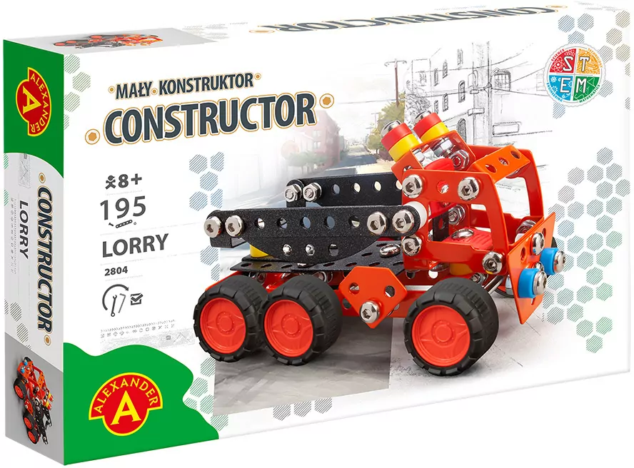 Mały Konstruktor - Lorry 8+ - tantis.pl