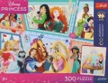 Puzzle 300 Disney Cudowny bal + plakat TREFL - tantis.pl