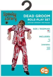 Strój dla dorosłych Krwawy Pan Młody rozm. 52