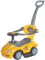 Jeździk z rączką 3w1 Mega Car żółty - tantis.pl