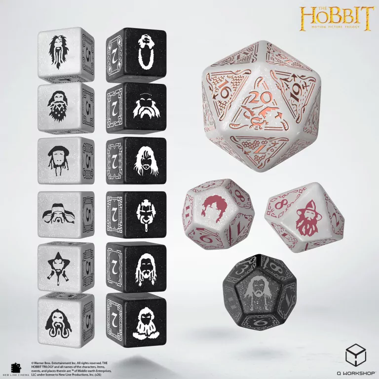 Zestaw kości TCG Hobbit: Radiant Dawn - tantis.pl