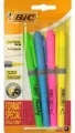 Zakreślacz. Highlighter Grip BIC. Mix - tantis.pl