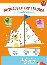 Poznaję literki i słowa. Przyklejaj, baw się i ucz - tantis.pl
