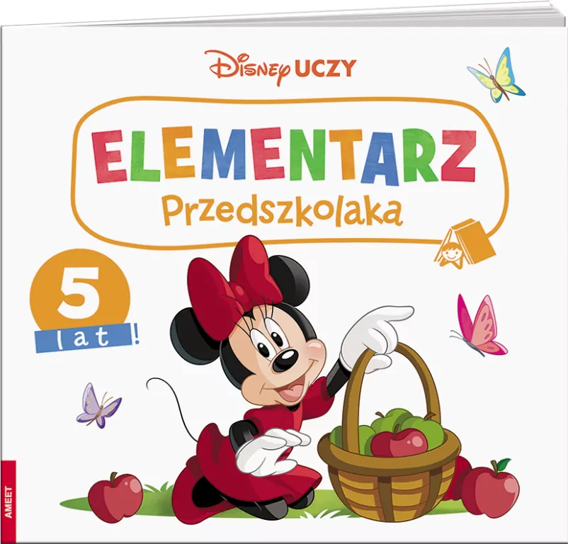 Elementarz przedszkolaka 5 lat. Disney Uczy. Minnie - tantis.pl