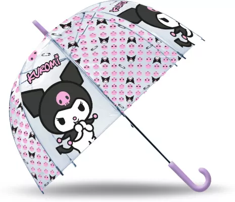 Parasolka przezroczysta Kuromi 19 cali KU00005