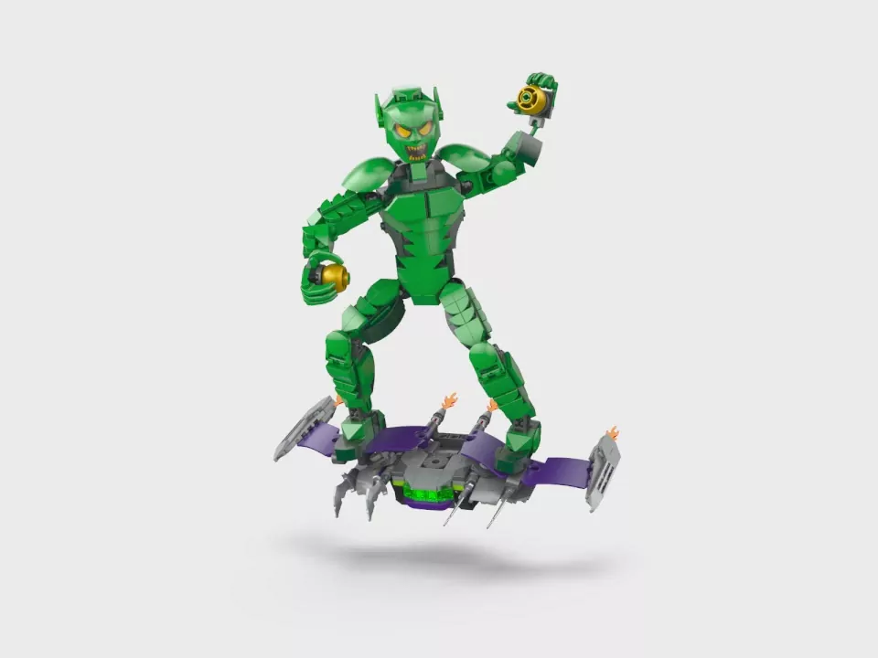 LEGO® Marvel. Klocki Super Heroes 76284 Figurka Zielonego Goblina - tantis.pl