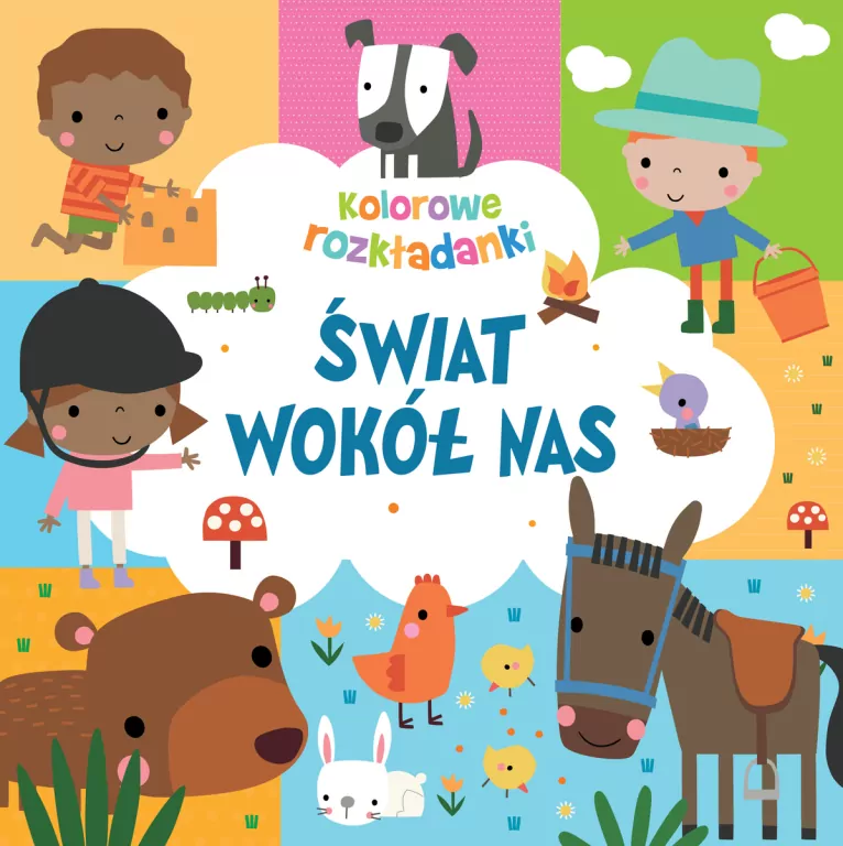 Świat wokół nas. Kolorowe rozkładanki - tantis.pl