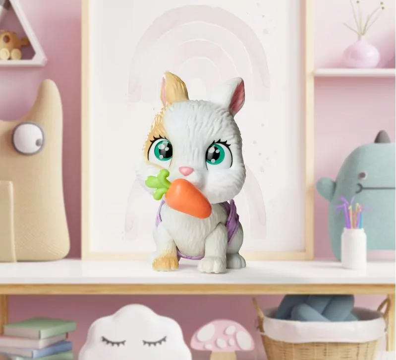 Pamper Petz. Królik z pieluszkowego gangu. Figurka interaktywna - tantis.pl