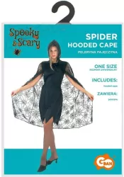 Peleryna z kapturem dla dorosłych Pajęczyna r.uniw