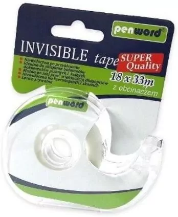 Taśma niewidoczna 18mmx33m - tantis.pl