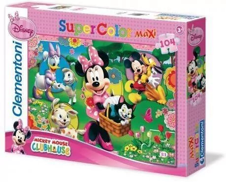 Puzzle 104 Maxi. SuperColor. Minnie Happy Helpers. - tantis.pl
