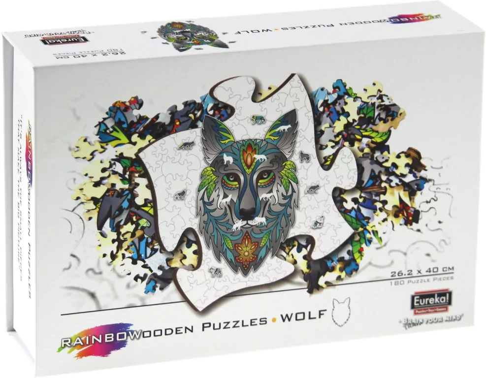 Puzzle drewniane 180 Wilk G3 - tantis.pl