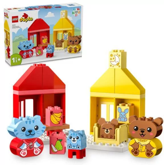 LEGO® DUPLO®. Moje pierwsze codzienne czynności — jedzenie i pora snu 10414 - tantis.pl