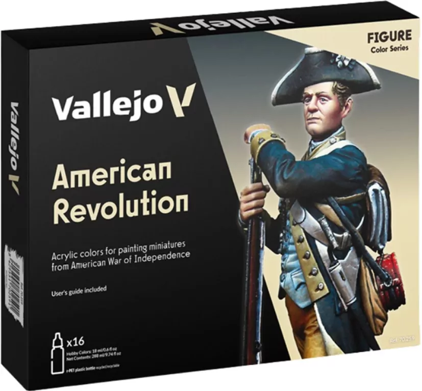 Vallejo: Model Color - Figure - American Revolution (16 x 18 ml) - tantis.pl