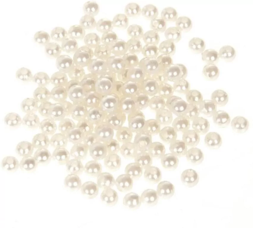Ozdoba dekoracyjna koraliki plastikowe perły - tantis.pl