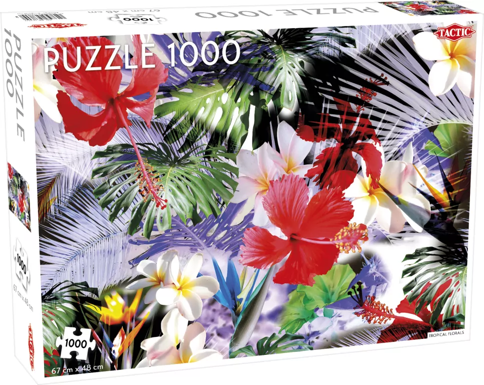 Puzzle 1000 Tropical Florals Lover's Special - tantis.pl